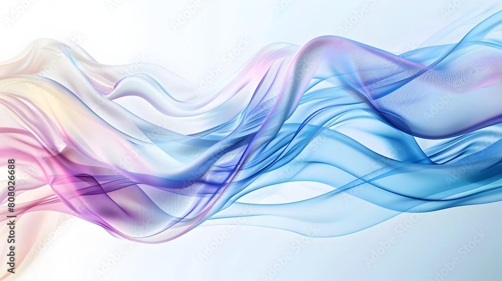 Poster mesmerizing futuristic wave background for mobile screen