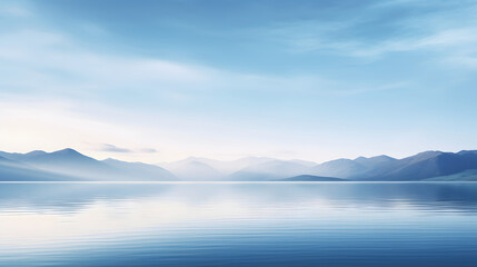 Fototapeta premium A sky on the horizon with mountains landscape abstract graphic poster web page PPT background