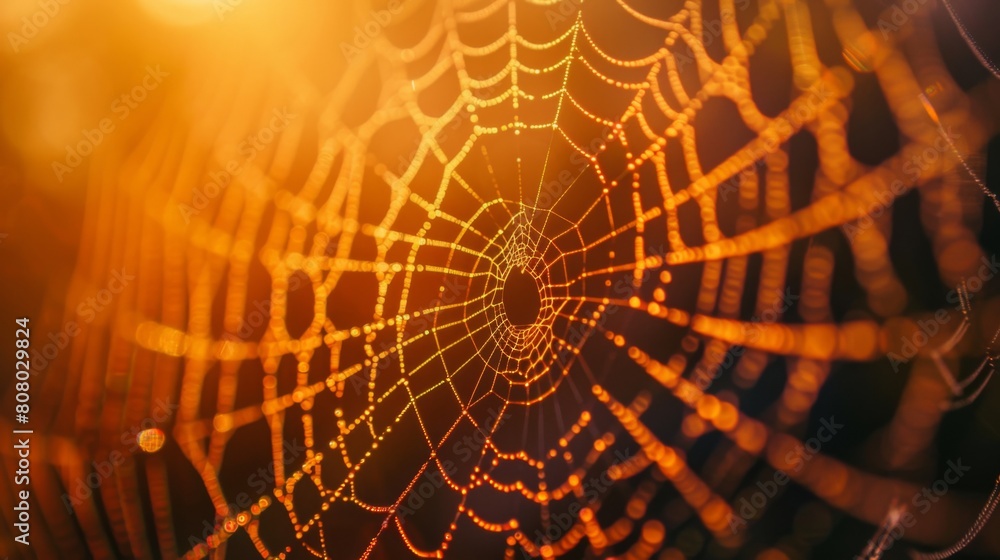 Poster a spider chart evaluating performance across different criteria, resembling a spider web