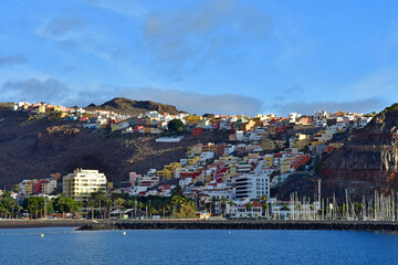 La Gomera, Canary Islands - march 15 2024 : San Sebastian de la Gomera