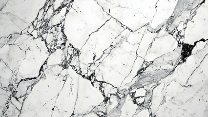 Fototapeta premium Elegant Interior Design and Art: Luxurious White Marble Texture Wallpaper. Concept Luxurious Interiors, White Marble Design, Elegant Art, Interior Wallpaper