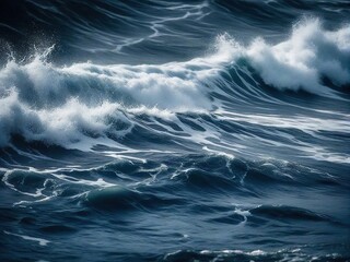 stormy sea wave