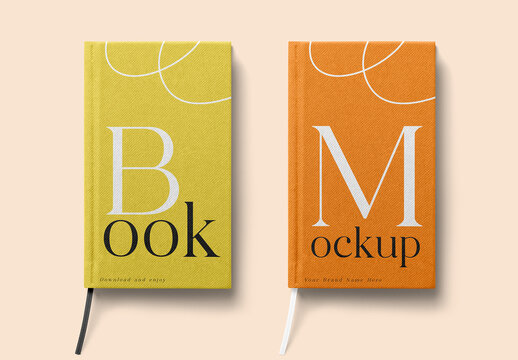 Lying Notebook Mockups