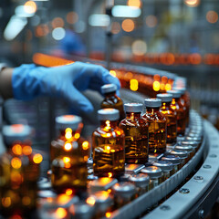 Obraz premium Vaccines in the laboratory