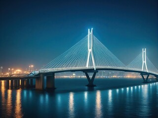 bridge at night