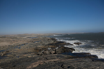 Namibia Atlantic coast on a sunny autumn day