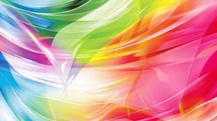 Trendy Abstract Background: A Fusion of Colors and Shapes