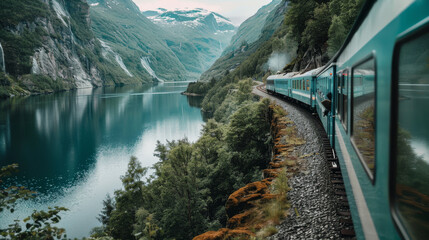 The new generation of tourists values sustainable travel options, choosing train travel as an eco-friendly alternative to air travel for their global adventures