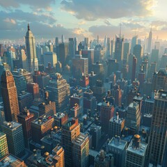 Obraz premium New York Cityscape Photography