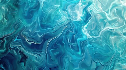 Obraz premium blue silk color mixture background 