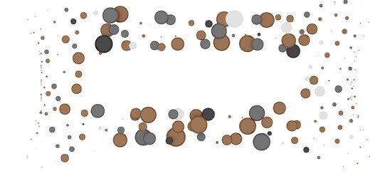 Sprinkle of Success: Spectacular 3D Illustration Showcasing Cascading gold Confetti