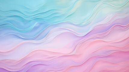 Fototapeta premium blue pink and purple wave pattern poster background