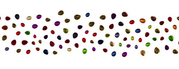 colorful easter eggs