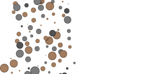  Multicolored confetti on white