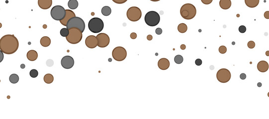 Sprinkle of Success: Spectacular 3D Illustration Showcasing Cascading gold Confetti