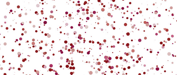 confetti png. red confetti falls from the sky. Glittering confetti on a transparent background. Holiday