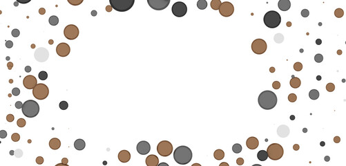 Multicolored paper confetti on transparent background. Realistic confetti flying. Colorful scattered items to holiday decorations.