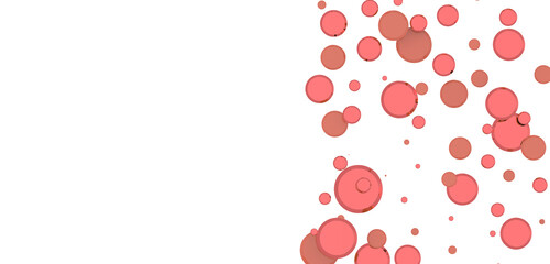 confetti png. red confetti falls from the sky. Glittering confetti on a transparent background. Holiday