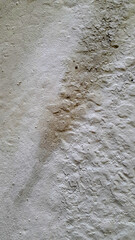 Old whitewash on the wall. Old wall decoration