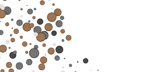 gold  Shower: Dynamic 3D Illustration of Dancing gold Confetti