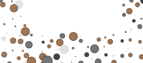 Glittering Spectacle: Captivating 3D Illustration of Glittery gold Confetti