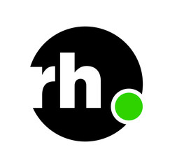 RH brand monogram