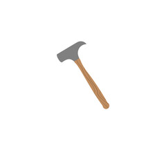 Hammer Icon With wooden Handles