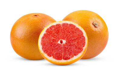 Grapefruit isolated on transparent png