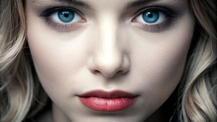 Fototapeta premium Portrait of a beautiful woman