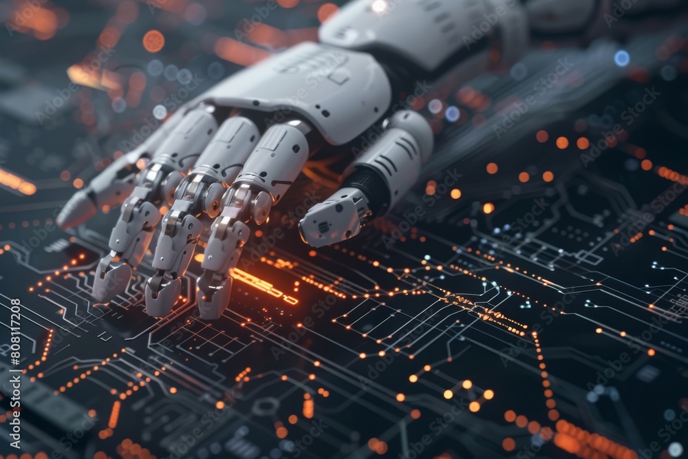 Poster The idea involves utilizing machines powered by AI and deep learning technology for advanced analytics.