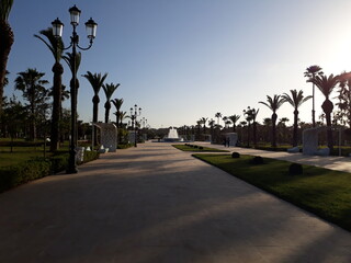 Hassan II Park in Rabat is a wonderful place to enjoy nature and tranquility, with its vast green spaces, artificial lakes, and places to rest and sit