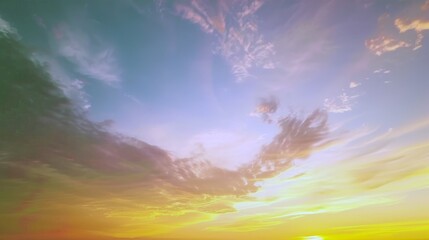 Sunset painting the sky with hues of orange, pink, and purple, signaling the end of summer day