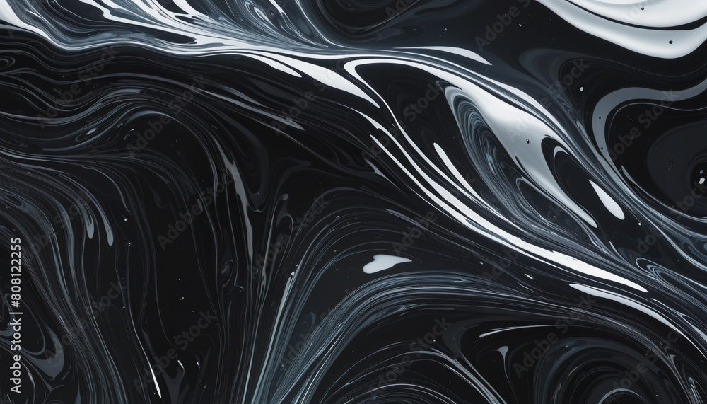 Aufkleber abstract generative ai design with negative space and clean frame, vector three-dimensional watercol