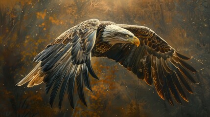 The bald eagle is a bird of prey found in North America. It is one of the most powerful birds in...