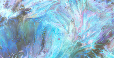 Vibrant and Dynamic Abstract Delight with a Multitude of Colors and Patterns