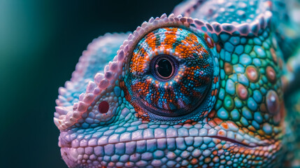 Exotic pets in a close-up shot, highlighting their unusual appearances