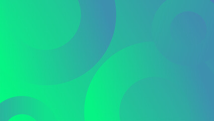 abstract background with circles green lime