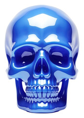 PNG Crystal skull white background disguise anatomy.
