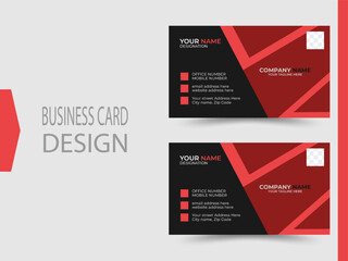 CORPORATE BUSINESS CARD DESIGN TEMPLATE
