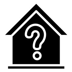 House,shapes and symbols,question mark,home,symbol.svg