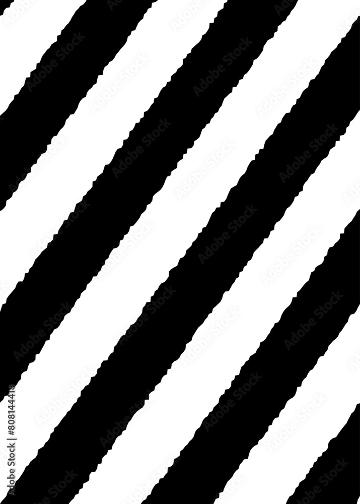 Poster black and white seamless pattern with grunge edge. vector format