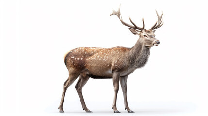 Fototapeta premium European Fallow Deer with Antler