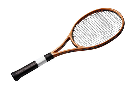 This is a photo of a vintage tennis racket