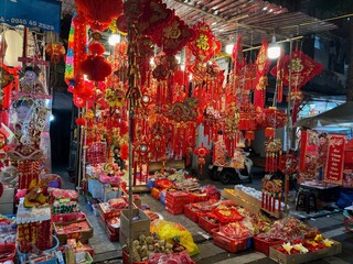 Lantern Street market, Hanoi 2024