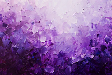 Beautiful abstract painting with purple colors. Generative AI.