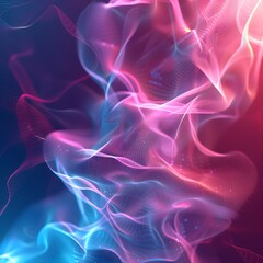 Wallpaper of virtual World in Internet for background, abstract technology concept, realistic illustration