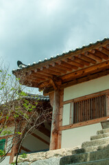 korea temple in the mountains