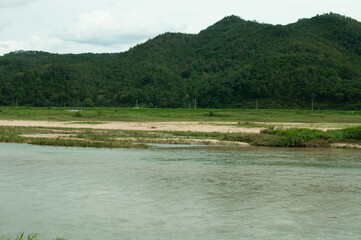 river in the mountains
