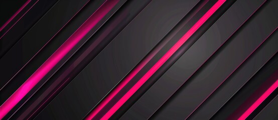 black background with pink lines