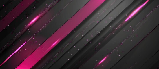 black background with pink lines